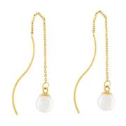 Dansk Copenhagen Earrings White, Dam