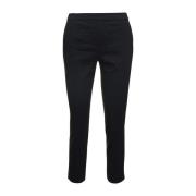 Theory Slim-fit Trousers Black, Dam