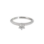 Tiffany & Co. Pre-owned Pre-owned Platina ringar Gray, Dam