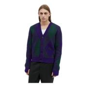Burberry Knitwear Purple, Herr