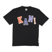Karl Kani Multifärgad Logo Tee Streetwear Black, Herr