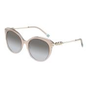 Tiffany Sunglasses Beige, Dam