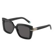Tiffany Black/Dark Grey Sunglasses TF 4203 Black, Dam