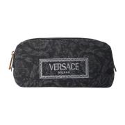 Versace Toilet Bags Black, Dam