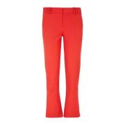 Balmain Grain de poudre byxor Red, Dam