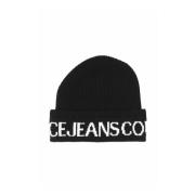 Versace Jeans Couture Beanies Black, Dam