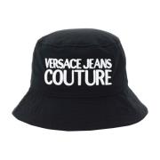 Versace Jeans Couture Svart Couture Hatt Black, Herr