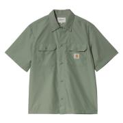 Carhartt Wip Short Sleeve Shirts Green, Herr