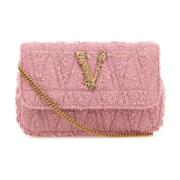Versace Cross Body Bags Pink, Dam