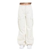 Only Tapered Trousers Beige, Dam
