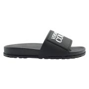 Versace Jeans Couture Sliders Black, Dam