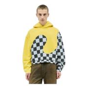 ERL Sweatshirts Hoodies Yellow, Herr