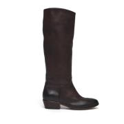 Strategia Over-knee Boots Brown, Dam