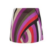 Emilio Pucci Short Skirts Multicolor, Dam