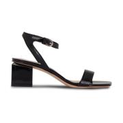 AGL Flat Sandals Black, Dam