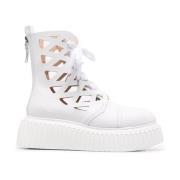 AGL Ankle Boots White, Dam