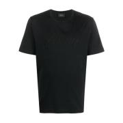 Brioni T-Shirts Black, Herr