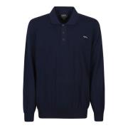 A.p.c. Polo Shirts Blue, Herr