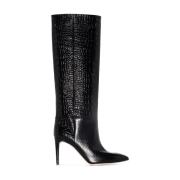 Paris Texas Elegant Svart Stiletto Boot Black, Dam
