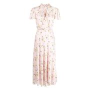 Self Portrait Midi Dresses Pink, Dam