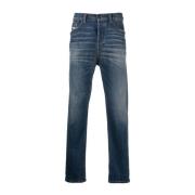 Diesel Straight Jeans Blue, Herr