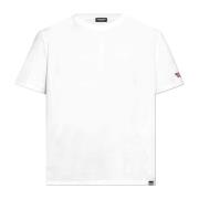 Dsquared2 Bomull T-shirt med logopatch White, Herr