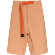 Kenzo Orange Casual Bermuda Shorts Orange, Herr