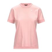 K-Way T-Shirts Pink, Dam