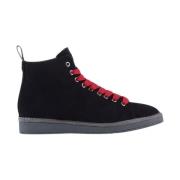 Panchic P01 Mans Ankle Boot Suede Faux FUR Lining Space Blue-Red Blue,...