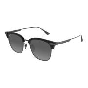 Maui Jim Kalaunu AF Gs629-02 Shiny Black w/Dark Silver Sunglasses Blac...