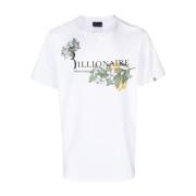 Billionaire T-Shirts White, Herr