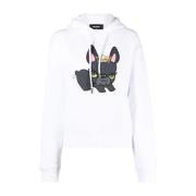 Dsquared2 Hoodies White, Dam