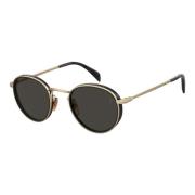 Eyewear by David Beckham Black/Grey Sunglasses DB 1033/S Multicolor, H...