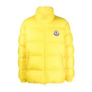 Moncler Gul Quiltad Pufferjacka Yellow, Herr