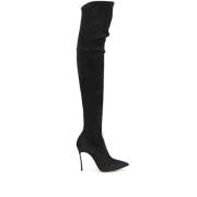 Casadei High Boots Black, Dam