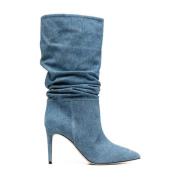 Paris Texas High Boots Blue, Dam