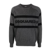 Dsquared2 Sweatshirts Gray, Herr