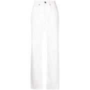 Paco Rabanne Straight Jeans White, Dam