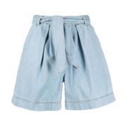 Pinko Short Shorts Blue, Dam