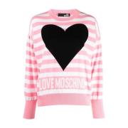 Love Moschino Sweatshirts Pink, Dam