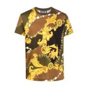 Versace Jeans Couture T-Shirts Green, Herr