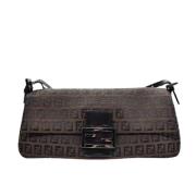 Fendi Vintage Pre-owned Canvas fendi-vskor Brown, Dam