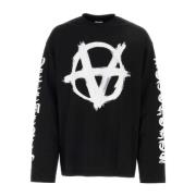 Vetements Sweatshirts Black, Herr