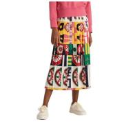 Gant Tryckt nautiskt veckad kjol Multicolor, Dam