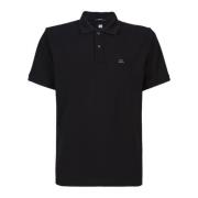 C.p. Company Stilren Regular Fit Polo Shirt Black, Herr