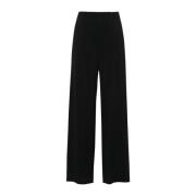 Wolford Wide Trousers Black, Dam