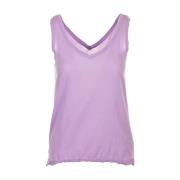 Hartford Sleeveless Tops Purple, Dam