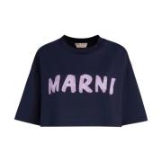 Marni T-Shirts Purple, Dam
