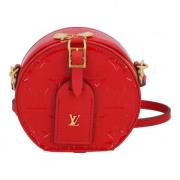 Louis Vuitton Vintage Pre-owned Laeder crossbodyvskor Red, Dam