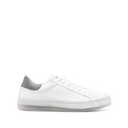 Kiton Sneakers White, Herr